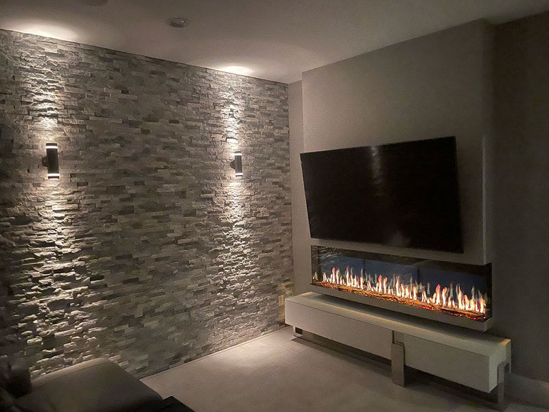 Orion Realistic Electric Fireplace