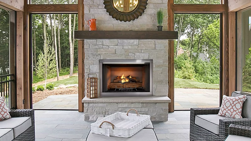 Vesper Outdoor Gas Fireplace
